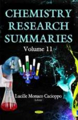 Chemistry Research Summaries de D. Sivakumar