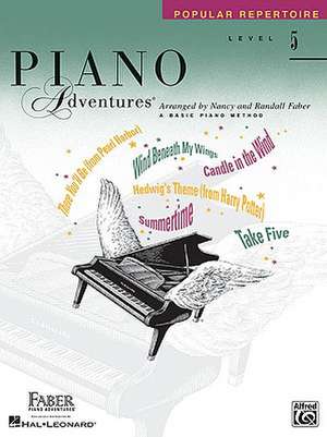 Piano Adventures - Popular Repertoire Book - Level 5 de Nancy Faber