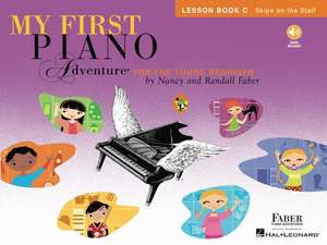 My First Piano Adventure Lesson Book C with Online Audio de Nancy Faber