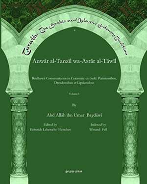 Anwar al-Tanzil wa-Asrar al-Tawil (Vol 1) de Abd Allah ibn Umar Baydawi