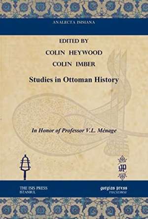 Studies in Ottoman History