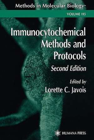 Immunocytochemical Methods and Protocols de Lorette C. Javois