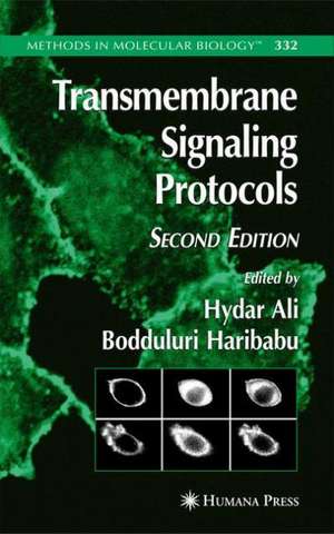 Transmembrane Signaling Protocols de Hydar Ali