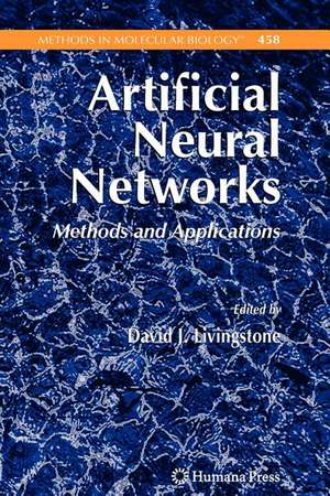 Artificial Neural Networks: Methods and Applications de David J. Livingstone