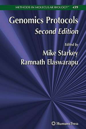 Genomics Protocols de Mike Starkey