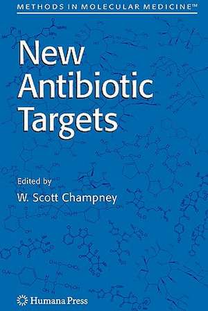 New Antibiotic Targets de W Scott Champney