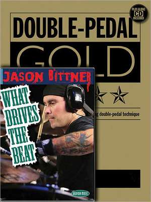 Jason Bittner - Double Bass Drum Pro Method: Book/CD/DVD Pack de Hal Leonard Publishing Corporation