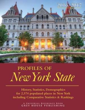 New York State Directory & Profiles of New York (2 Volume Set), 2016/17 de David Garoogian