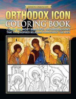 Orthodox Icon Coloring Book de Simon Oskolniy