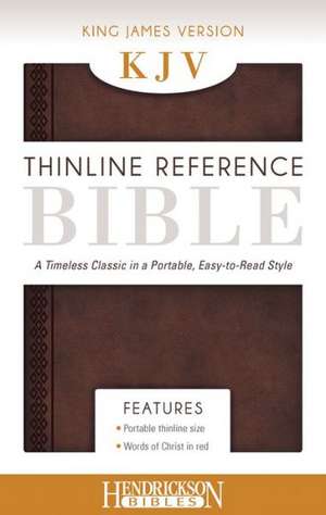 Thinline Reference Bible-KJV de Hendrickson Bibles