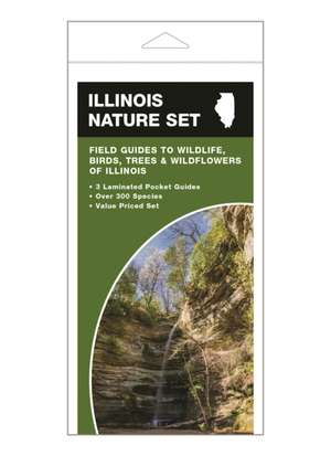 Illinois Nature Set: Field Guides to Wildlife, Birds, Trees & Wildflowers of Illinois de James Kavanagh