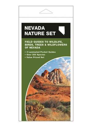 Nevada Nature Set: Field Guides to Wildlife, Birds, Trees & Wildflowers of Nevada de James Kavanagh