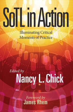 SoTL in Action: Illuminating Critical Moments of Practice de Nancy L. Chick