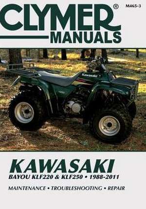 Kawasaki Bayou Klf220 & Klf250 ATV Repair Manual de Haynes