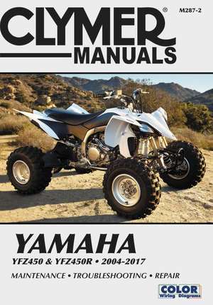 Yamaha YZF450 & YZF450R `04–`17 de Haynes