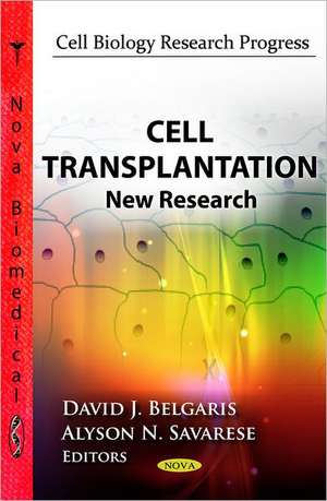 Cell Transplantation de David J. Belgaris