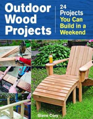 Outdoor Wood Projects de S Cory