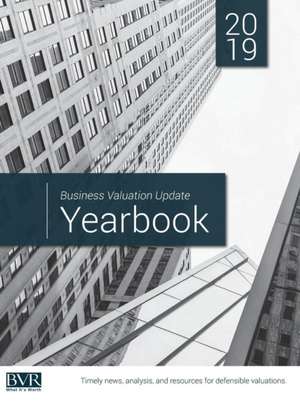 Business Valuation Update Yearbook 2019 de Andrew Dzamba