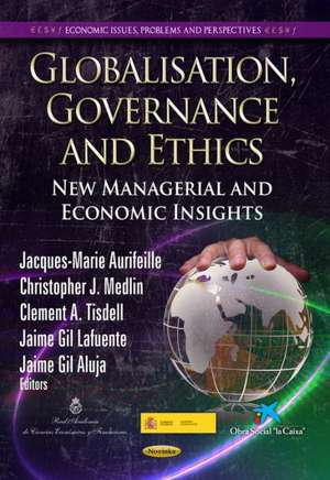 Globalisation, Governance and Ethics de Clement A. Tisdell