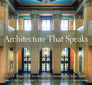 Architecture That Speaks de Nancy T McCoy