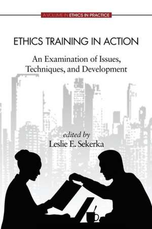 Ethics Training in Action de Robert A. Giacalone