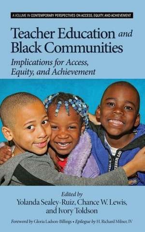 Teacher Education and Black Communities de Chance W. Lewis