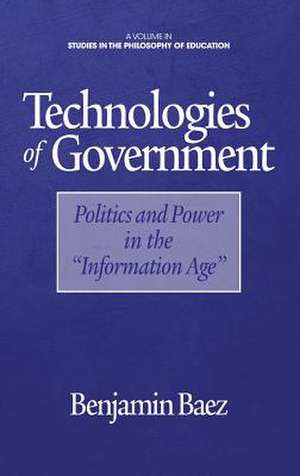 Technologies of Government de Benjamin Baez