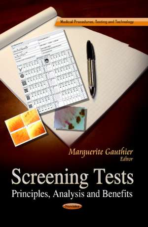 Screening Tests de Marguerite Gauthier