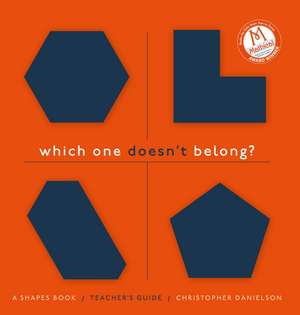 Which One Doesn't Belong? de Christopher Danielson