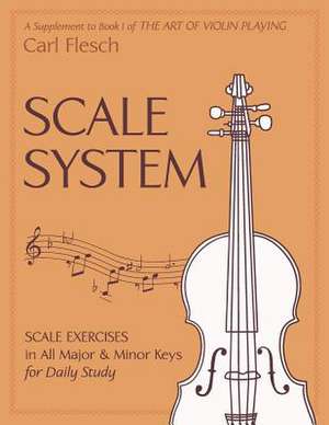 Scale System de Carl Flesch