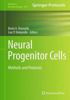 Neural Progenitor Cells: Methods and Protocols de Brent A. Reynolds