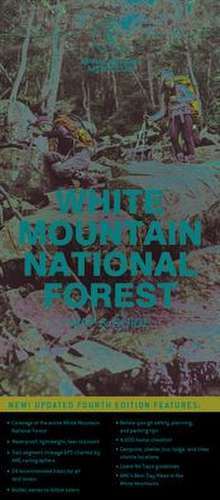 AMC White Mountain National Forest Map & Guide de Appalachian Mountain Club Books