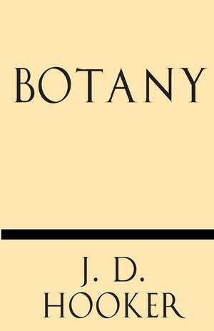 Botany de J. D. Hooker