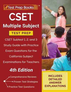 CSET Multiple Subject Test Prep de Tpb Publishing
