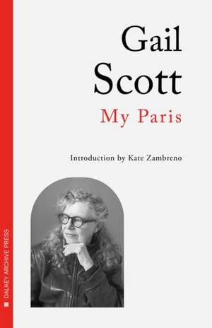 My Paris de Gail Scott