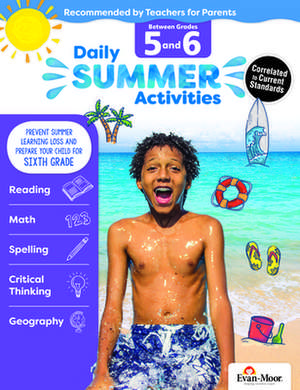 Daily Summer Activities de Evan-Moor Educational Publishers