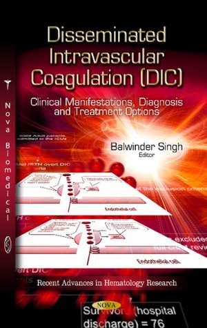 Disseminated Intravascular Coagulation (DIC) de Balwinder Singh