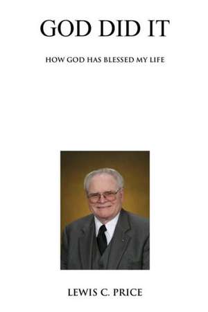 God Did It de Lewis C. Price