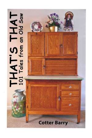 That's That de Cotter Barry