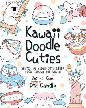 Kawaii Doodle Cuties de Pic Candle