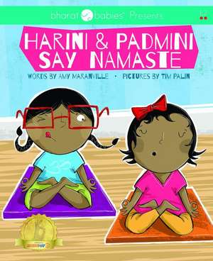 Harini and Padmini Say Namaste de Amy Maranville