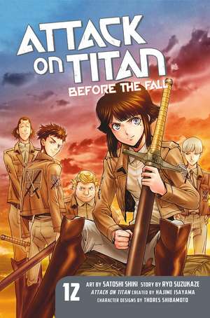 Attack On Titan: Before The Fall 12 de Satoshi Shiki