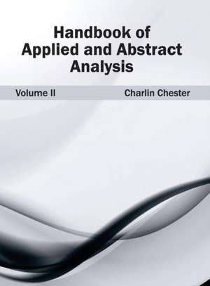 Handbook of Applied and Abstract Analysis de Charlin Chester