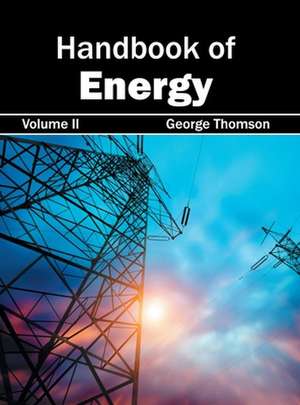 Handbook of Energy de George Thomson