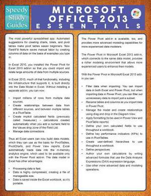 Microsoft Office 2013 Essentials (Speedy Study Guide) de Speedy Publishing LLC