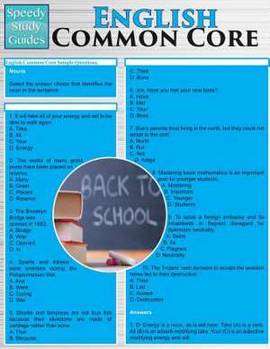 English Common Core (Speedy Study Guides de Speedy Publishing Llc