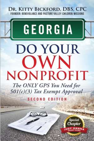 Georgia Do Your Own Nonprofit de Kitty Bickford