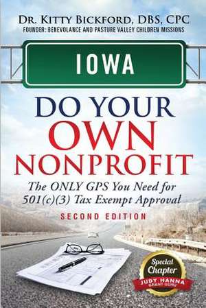 Iowa Do Your Own Nonprofit de Kitty Bickford