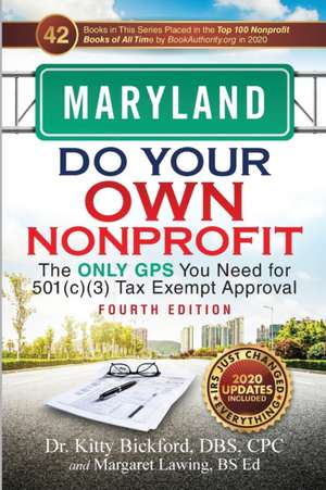 Maryland Do Your Own Nonprofit de Kitty Bickford