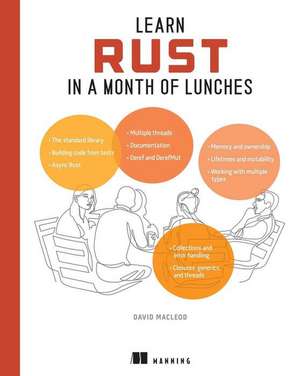 Learn Rust in a Month of Lunches de David Macleod